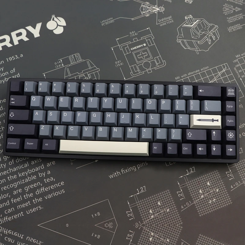 

134 нестандартных колпачка для клавиш Sword Cherry подходящие для набора ключей Cherry MX