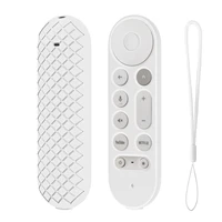 Silicone Remote Controller Cases Protective Covers For Google TV Streamer 4K TV 2024 for Google GY3LE Remote Controller 2