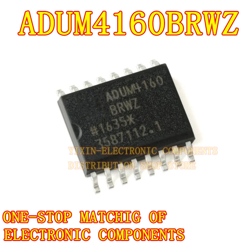 

1PCS/Pack Adum4160brwz-rl SOIC-16 full/low speed USB digital isolator chip