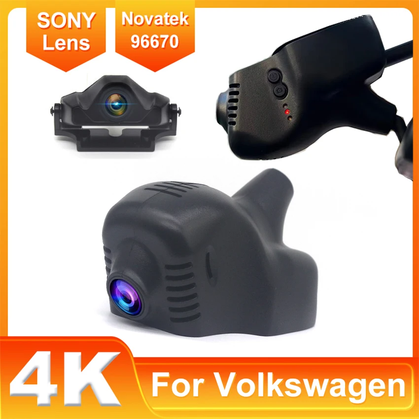 

4K HD WIFi Car DVR Dash Cam For Volkswagen VW PASSAT B7 CC mk6 gti Tiguan MK1 Jetta golf 6 2010-2015 For Skoda Octavia 2 2013