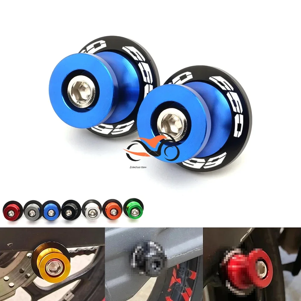 

For Triumph Trident 660 Trident660 2021 2022 2023 Swingarm Spools Sliders Stand Screws Motorcycle Accessories 8MM Bolts