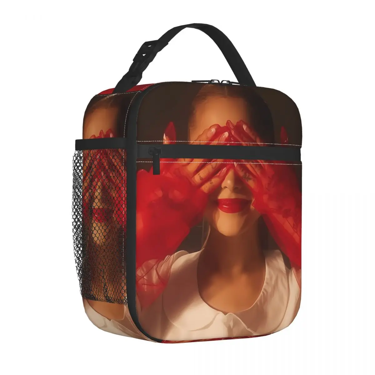 Ariana Grandes Eternal Sunshine Thermal Insulated Lunch Bag for Picnic Portable Food Container Bags Thermal Cooler Food Box
