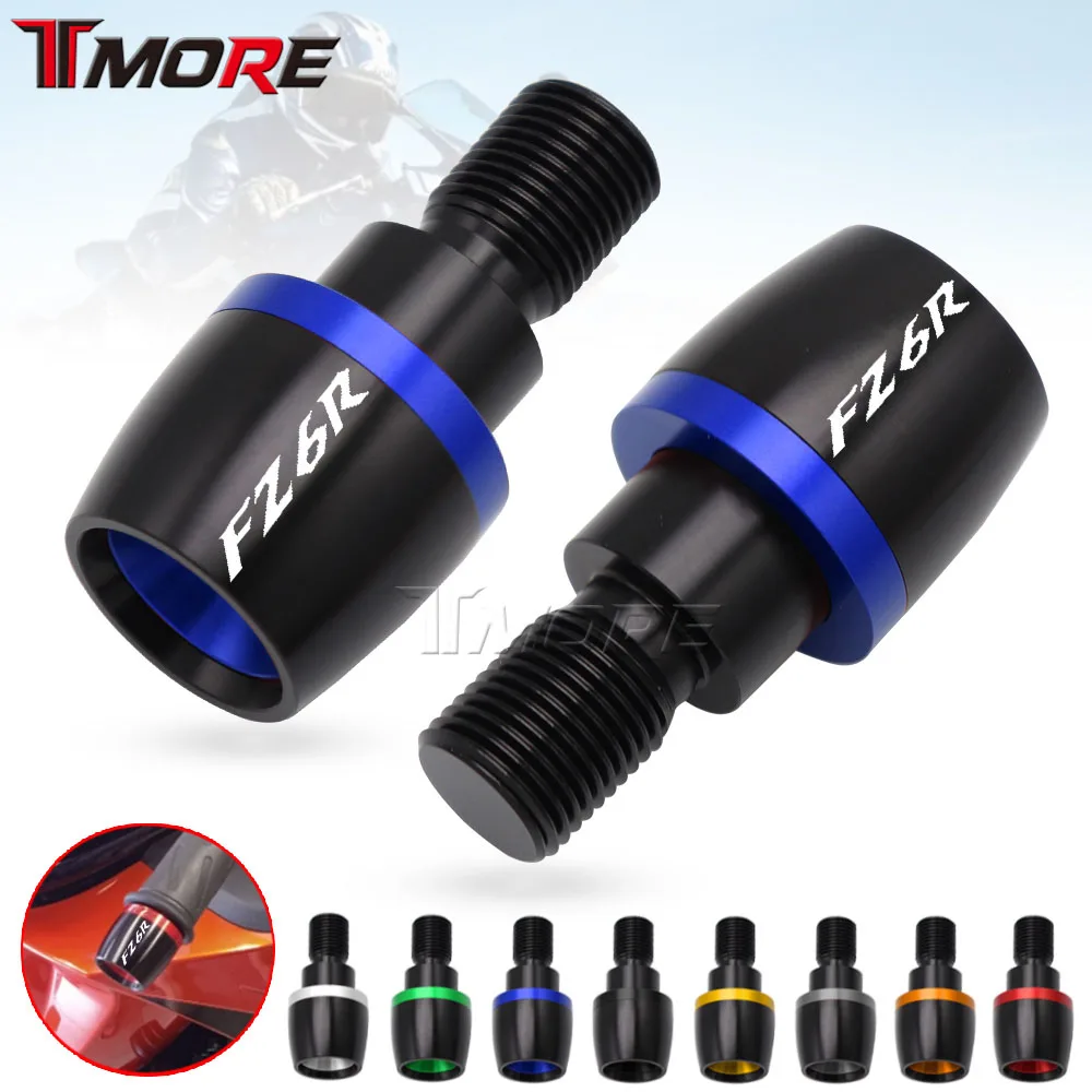

Аксессуары для мотоциклов Yamaha FZ6R 2009 2010 2011 2012 CNC алюминиевые наконечники руля заглушка ползунка крышка