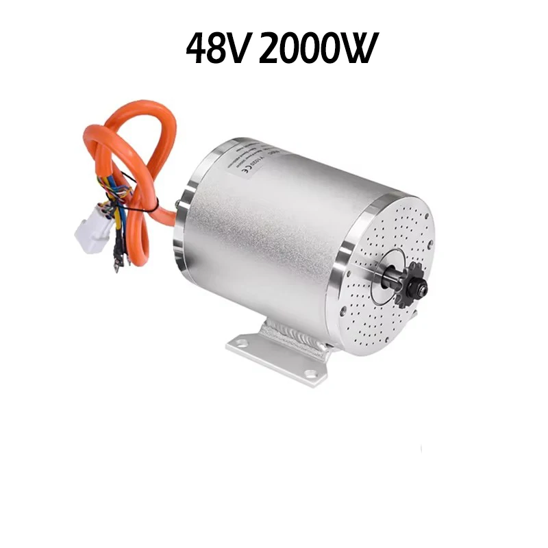 Kit Moteur Roue Avant/Arrière Pour Vélo Électrique VTT - 48V/72V, 1000W à 3000W