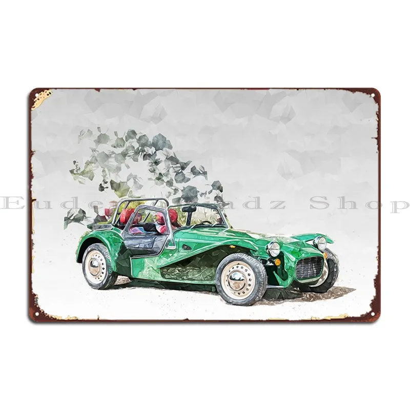 2017 Caterham Seven Sprint Metal Sign Stampa Personalizzata Garage Party Home Tin Sign Poster