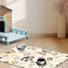 VIKAMA Pet Meal Mat Floor Mats, Diatomite Water-absorbent Easy to Clean Quick-Drying Food Mat, Dogs and Cats Feeding Placemat 3
