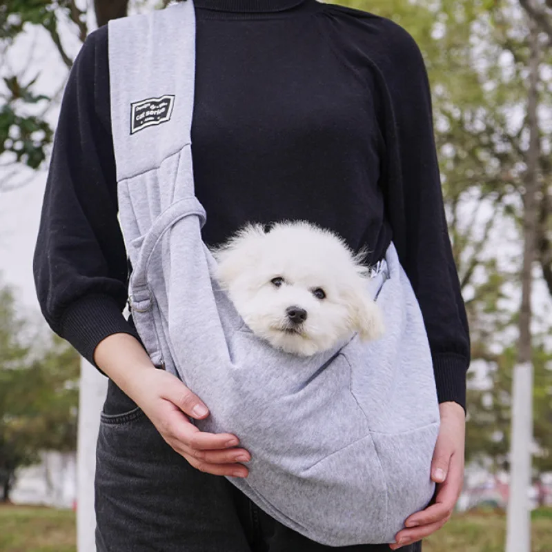 Pet Foldable Shoulder Bag Dog and Cat Internal and External Crossbody Bag Large Capacity Pet Outdoor Carrying Supplies