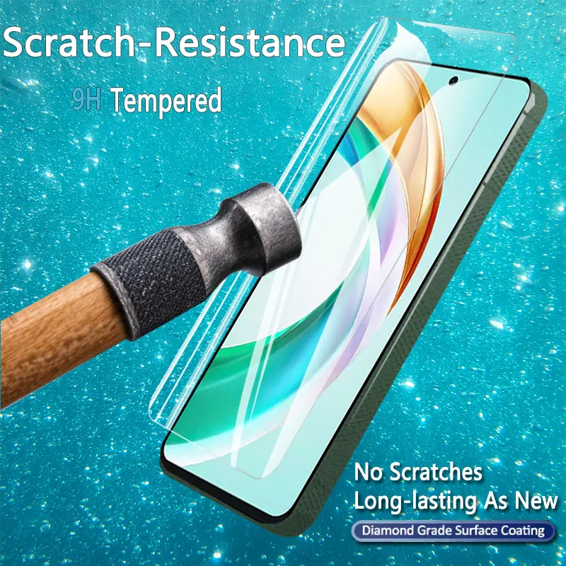 Premium Tempered Glass Screen Protector - High Aluminum 9H Crystal Clear, Anti-Scratch, Case-Friendly, Fingerprint Resistant (1-4 Pack)