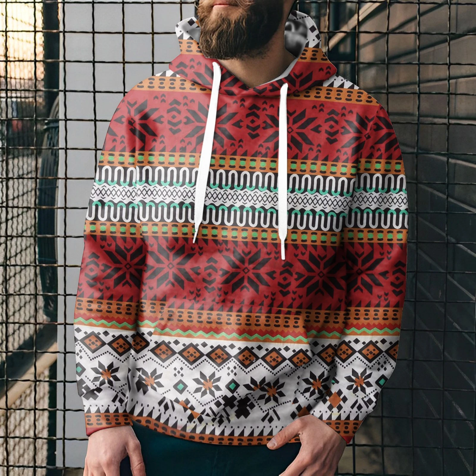 Sudaderas con estampado geométrico 3d para camisas de moda de Navidad, ropa de vacaciones, sudaderas con capucha, ropa de calle, otoño, 2023| | - AliExpress