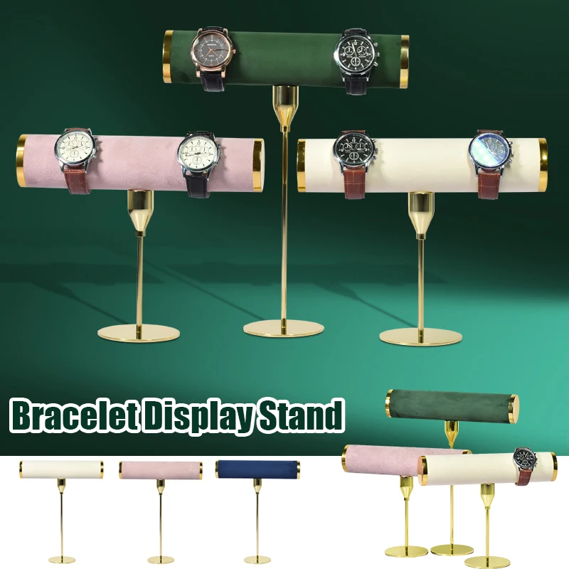 Watch Organizer Watch Display Stand T-Bar Rack Bracelet Storage Shelf Creative Jewelry Display Home Shop Mall Jewelry Shelf desktop storage box a4 file rack file storage shelf multi layer data storage office desk creative magazine organizer