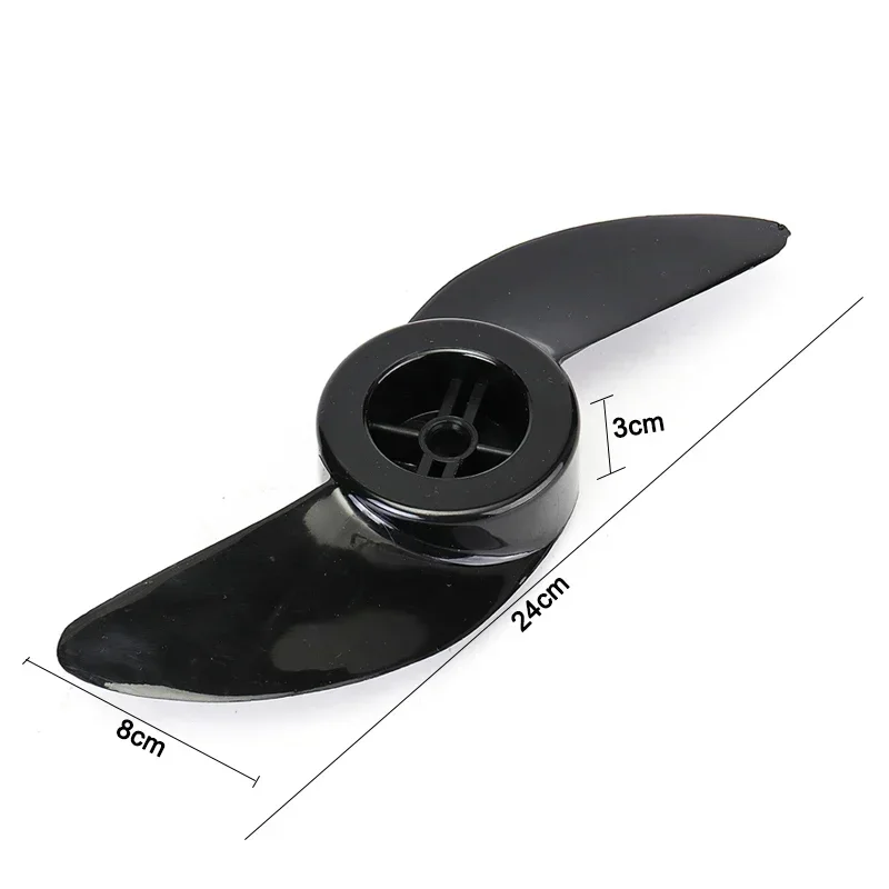 Audew 2 Blades Motor Boat Propellers Electric Engine Outboard For Haibo ET34L