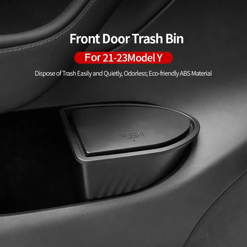 

Fit for 2018-2023 Tesla Model Y 2pcs Tesla Door Trash rubbish bin Door Storage Box Interior Storage Modification Accessories