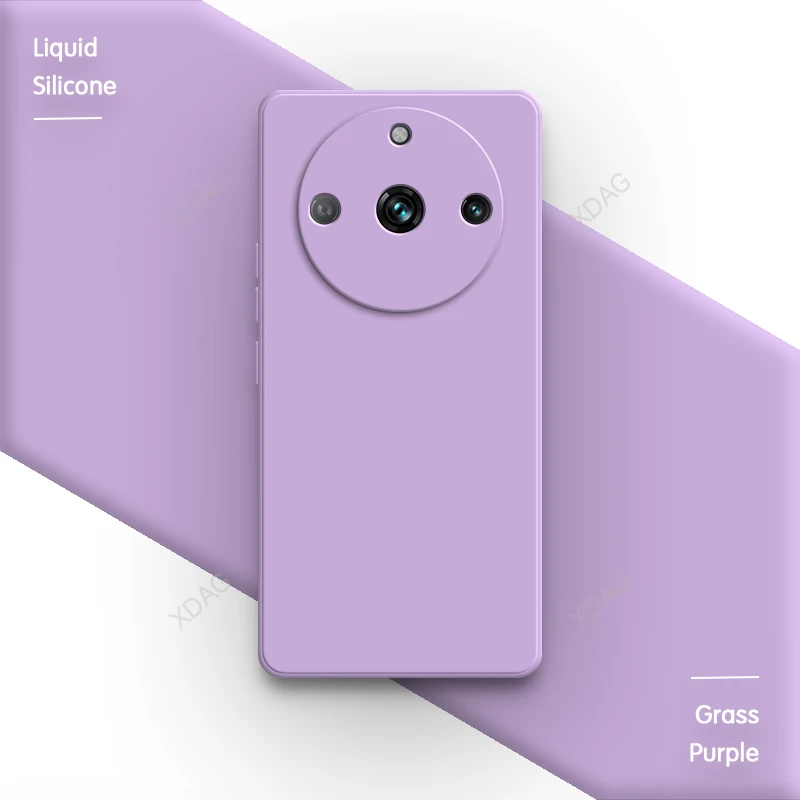 Soft Liquid Silicone Original Back Cover - Basic Phone Case, 6.7
