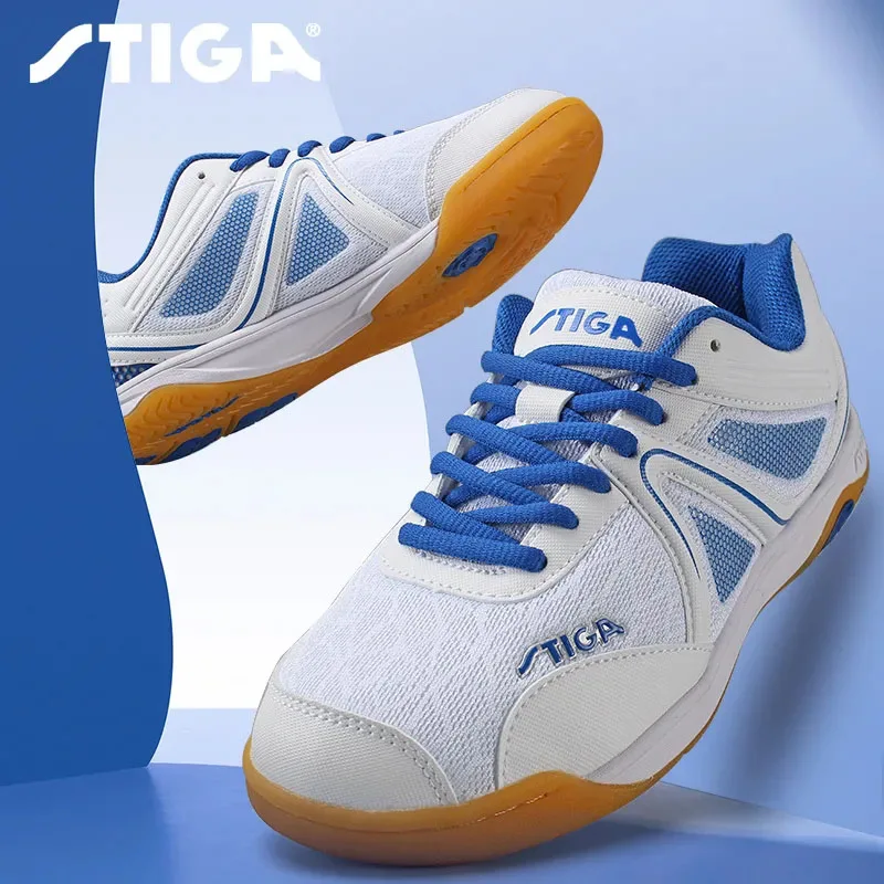 Genuine Stiga Sports 5521 5522 Professional Table Tennis Shoes Men Women Workout Sneakers Indoor Ping Pong Shoes table tennis shoes