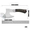 Outdoor Axe Knife Outdoor Axe Open Mountain Hand Axe Tomahawk Multifunctional Open Mountain Camping Axe  Hacha De Cocina 6