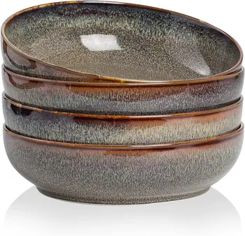 30oz Ceramic bowls set of 4-8" Pieces 1