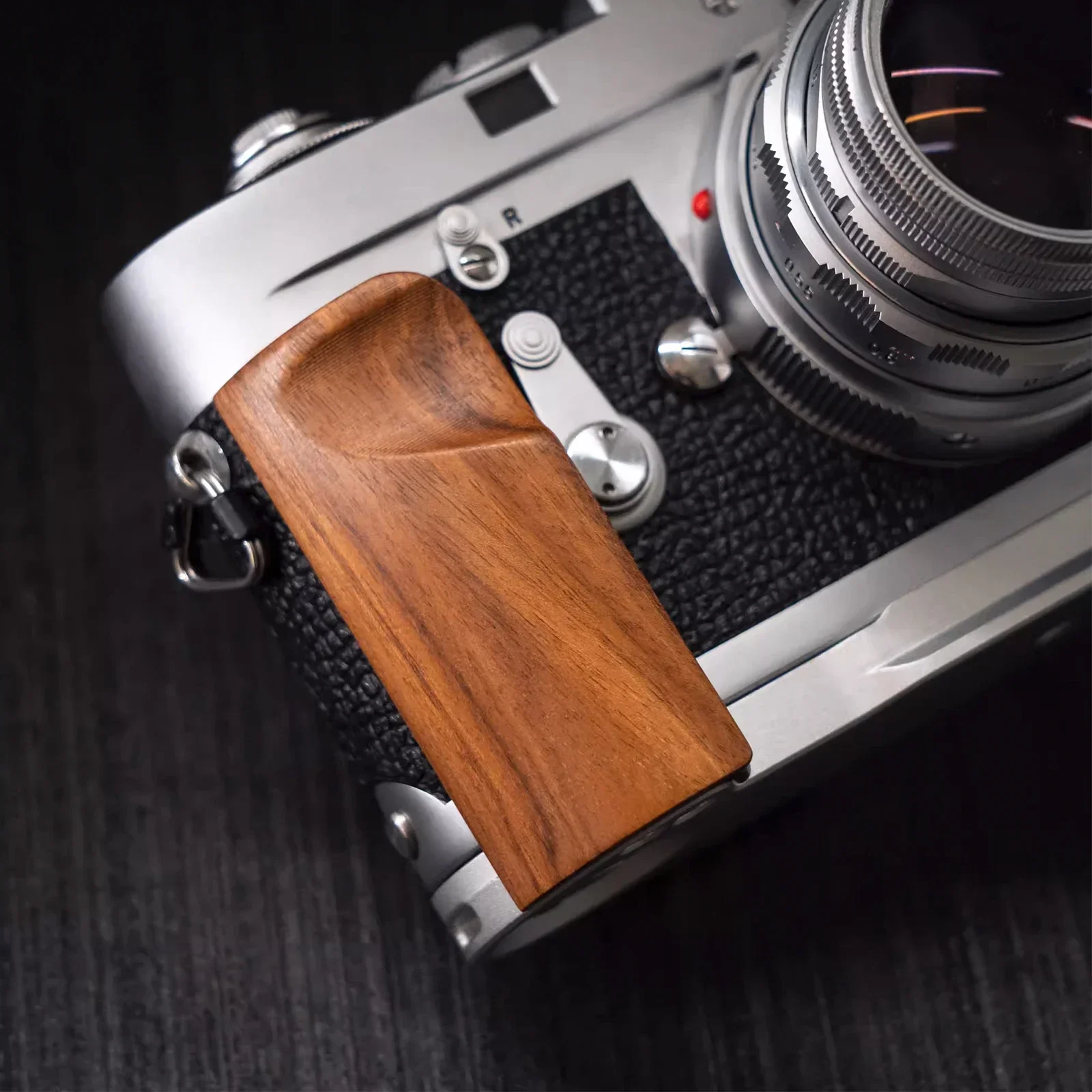 Wooden L Handgrip For Leica M2 M3 M4 M6 M7 M4P MP MD MD2 MA Camera