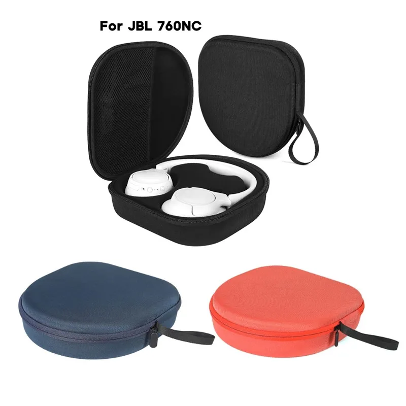 Caixa de Armazenamento Rígido Eva Estojo de Viagem para Jbl Tune 760nc 700bt 710bt 750btnc 510bt Estojo de Armazenamento Estojo de Armazenamento