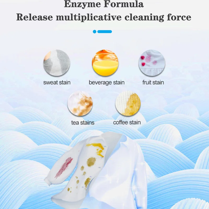Laundry Tablets Underwear Children's Clothing Laundry Soap Concentrated Washing Powder Detergent For Washing Machines 30Pcs laundry tablets