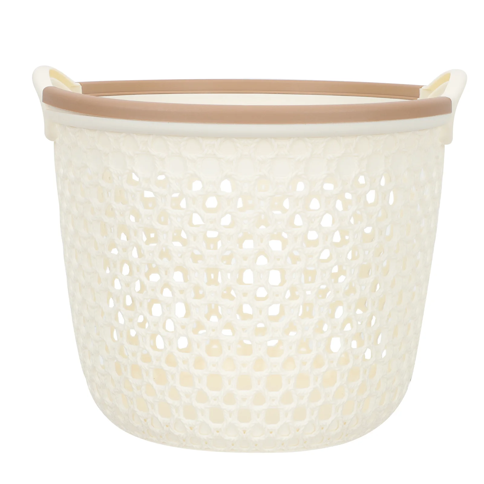 

Portable Laundry Basket Bedroom Storage Plastic Baskets Clothing Pp Hollow-out Hamper
