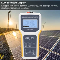 1600W Photovoltaic Panel Multimeter Solar Panel MPPT Tester Open Circuit Voltage Test Device Maximum Power Point Voltage Current 2