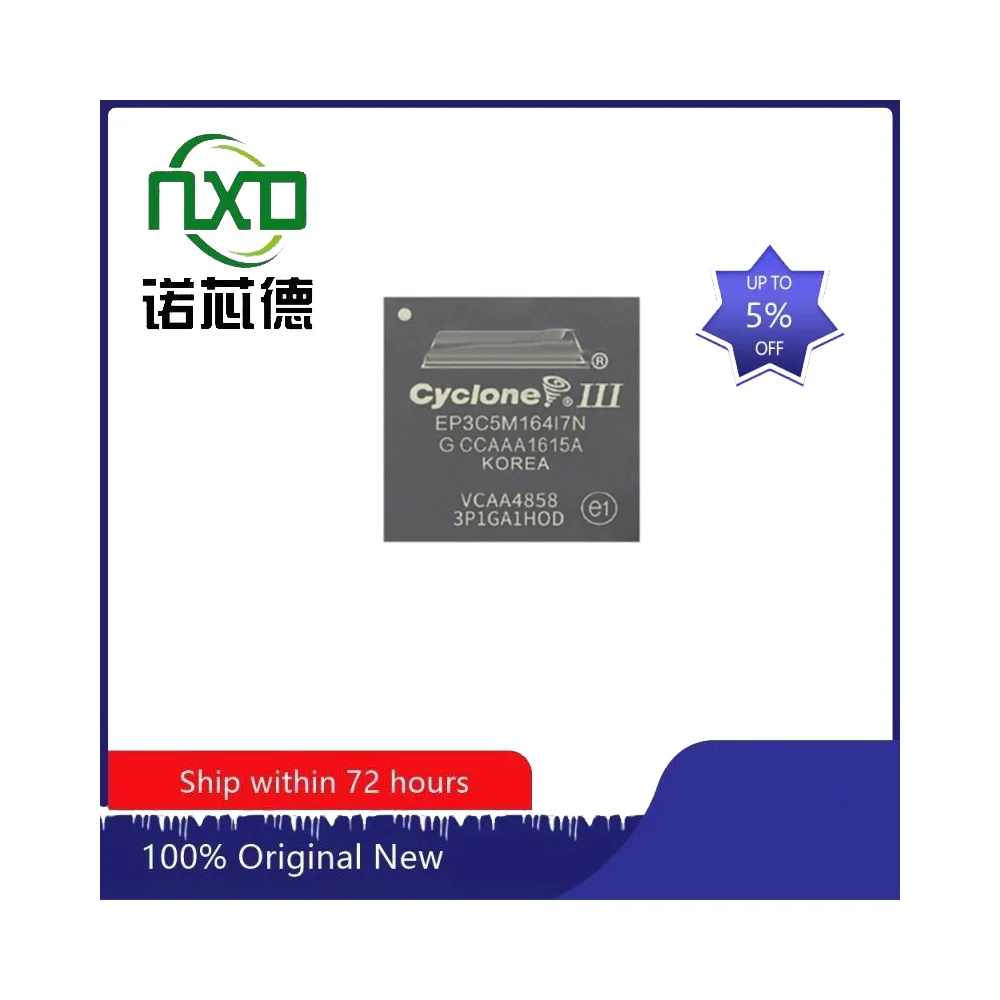 

FREE SHIPPING NEW STOCK 10PCS/LOT EP3C5M164I7N IC FPGA 106 I/O 164MBGA INTEGRATED CIRCUITS (ICS) EMBEDDED CHIP MCU
