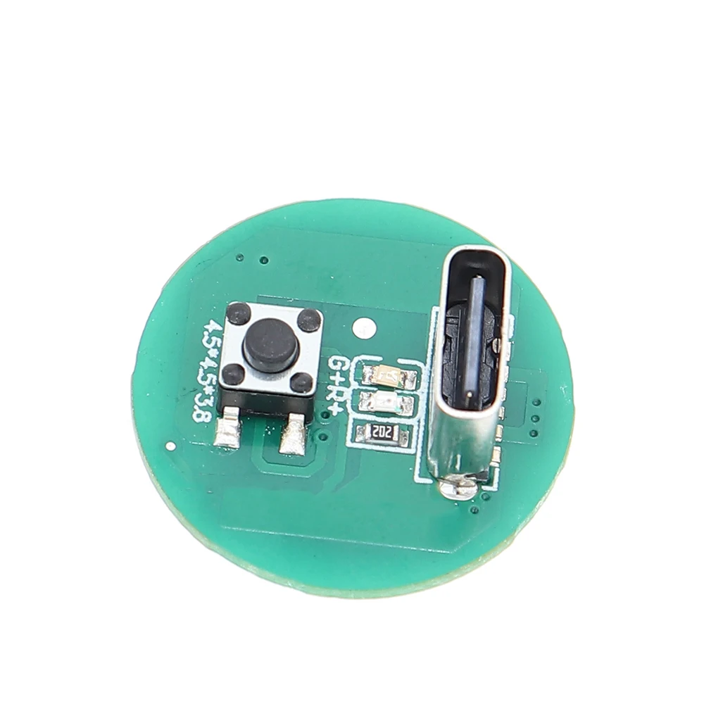 SAMIROB 1 ~ 100PCS Neue 3 Geschwindigkeiten Starke Drei-geschwindigkeit Steuerung 5W 10W Taschenlampe treiber Board Typ-c Lade und Entladen Modul – Detail 3