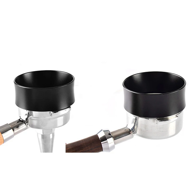 

Espresso Coffee Dosing Ring Espresso Dosing Funnel Compatible with 51/53/58mm Espresso Coffee Powder Tool