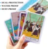 1/20pcs PVC Card Sleeves Waterproof Hard Plastic Transparent Cards Holder Protectors Cover Postcard Container Storage 2