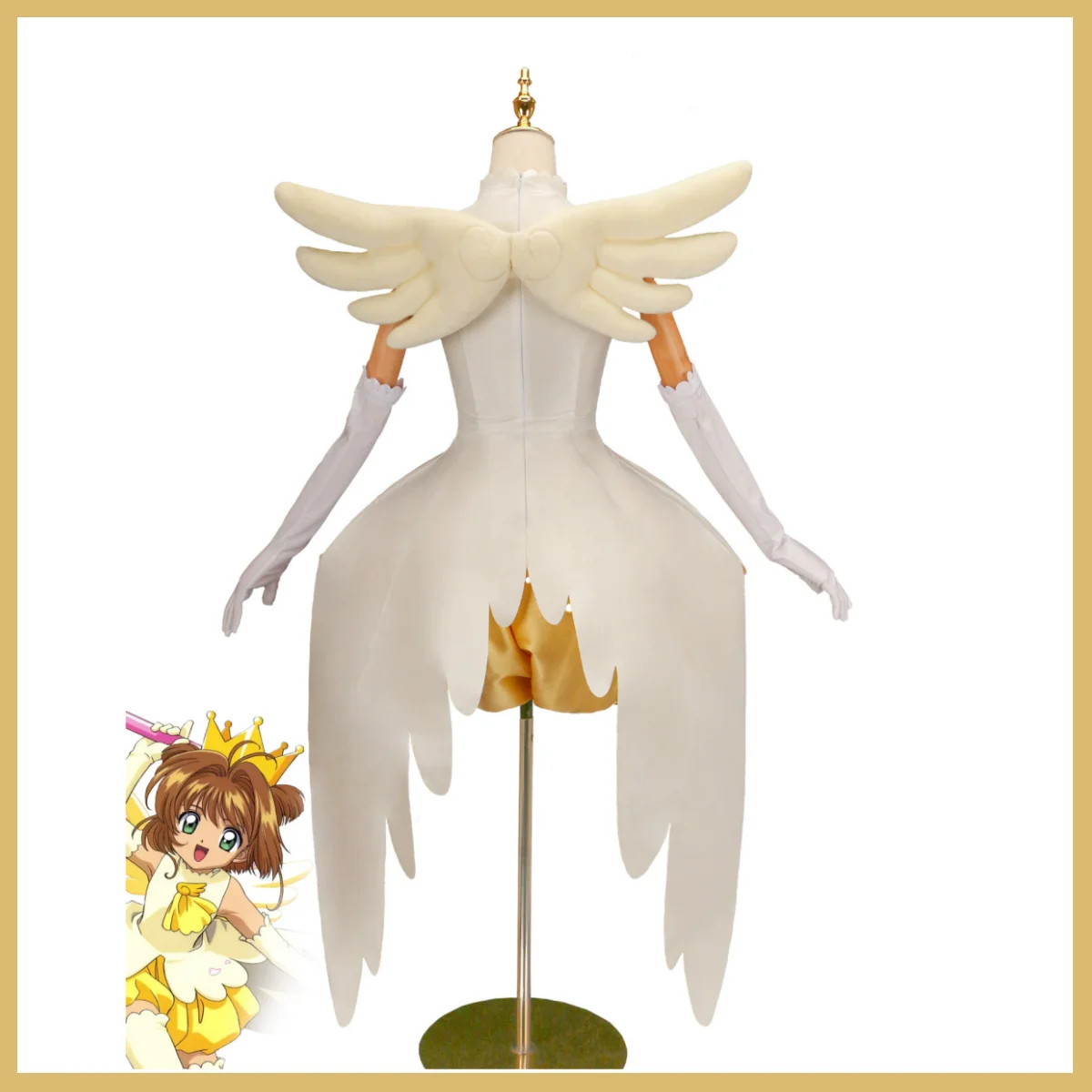 Cardcaptor Sakura Sakura Kinomoto Magical Girl Cosplay Costume