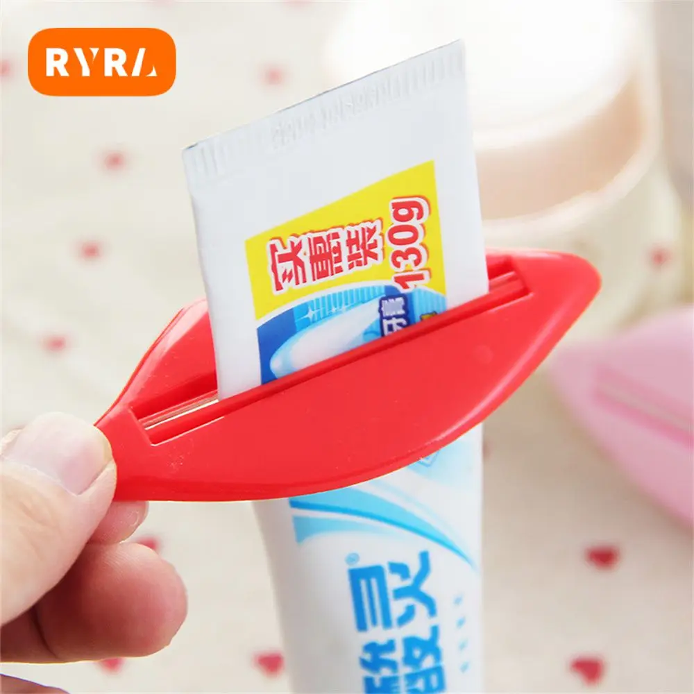 Toothpaste Squeezer Mini Rolling Tube Toothpaste Squeezer Dispenser Seat Holder Stand Easy Cleaning Bathroom Products Household Cosmetics Squeezer toothpaste squeezer