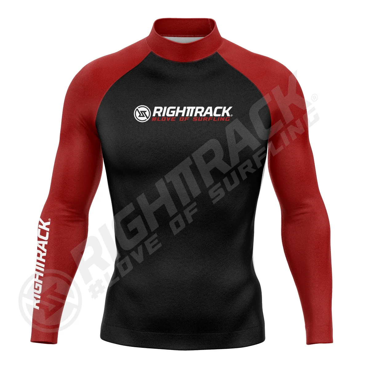 Men's Long Sleeve Pro Surfing Shirt Beach Sun Screen Surf Tops Rashguard UV Protection Swimwear UPF50+ RIGHTTRACK Clothes men rashguard