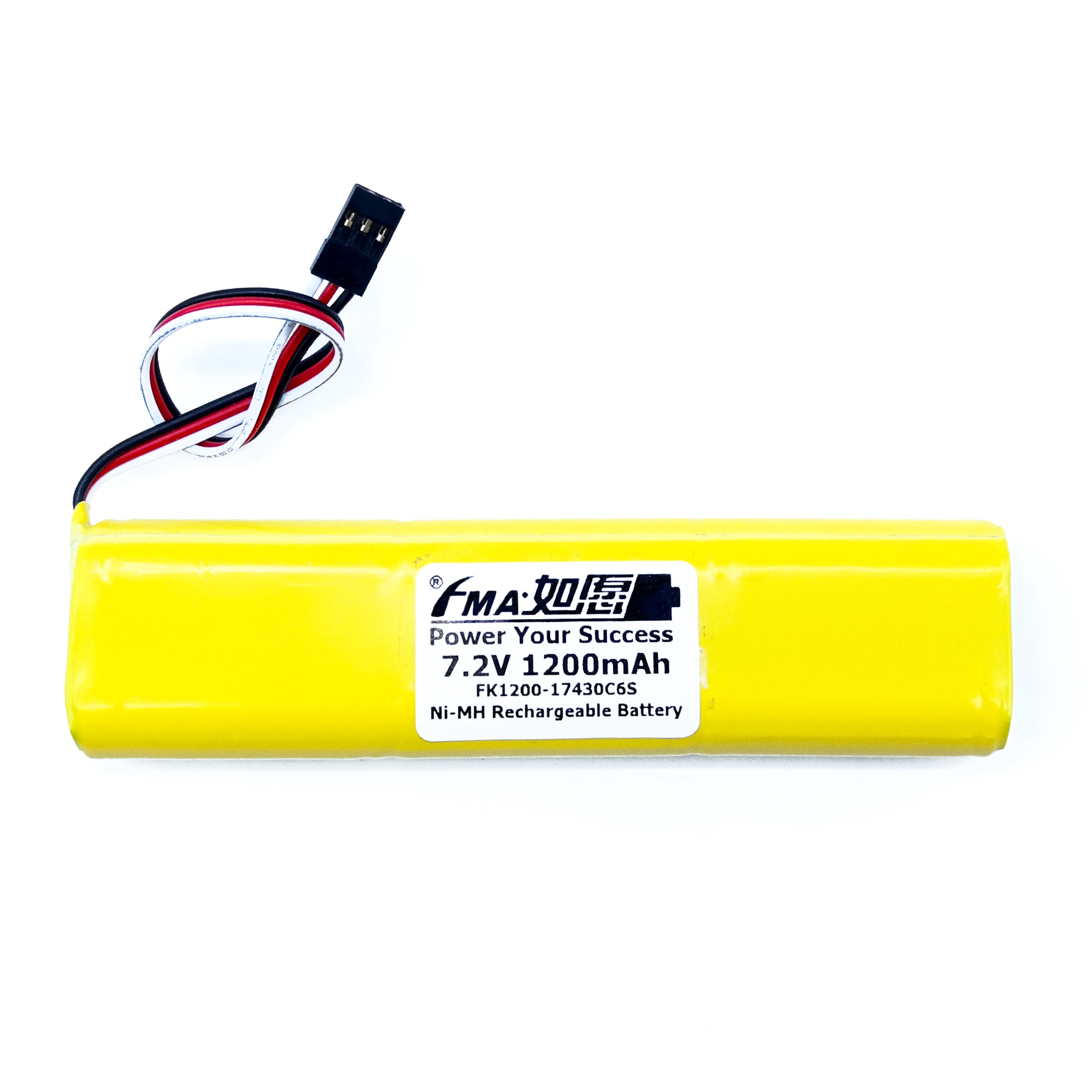 Batterie 7.2V Ni-MH 2200mAh Ni-Cd 1200mAh pour Émetteur RC Futaba