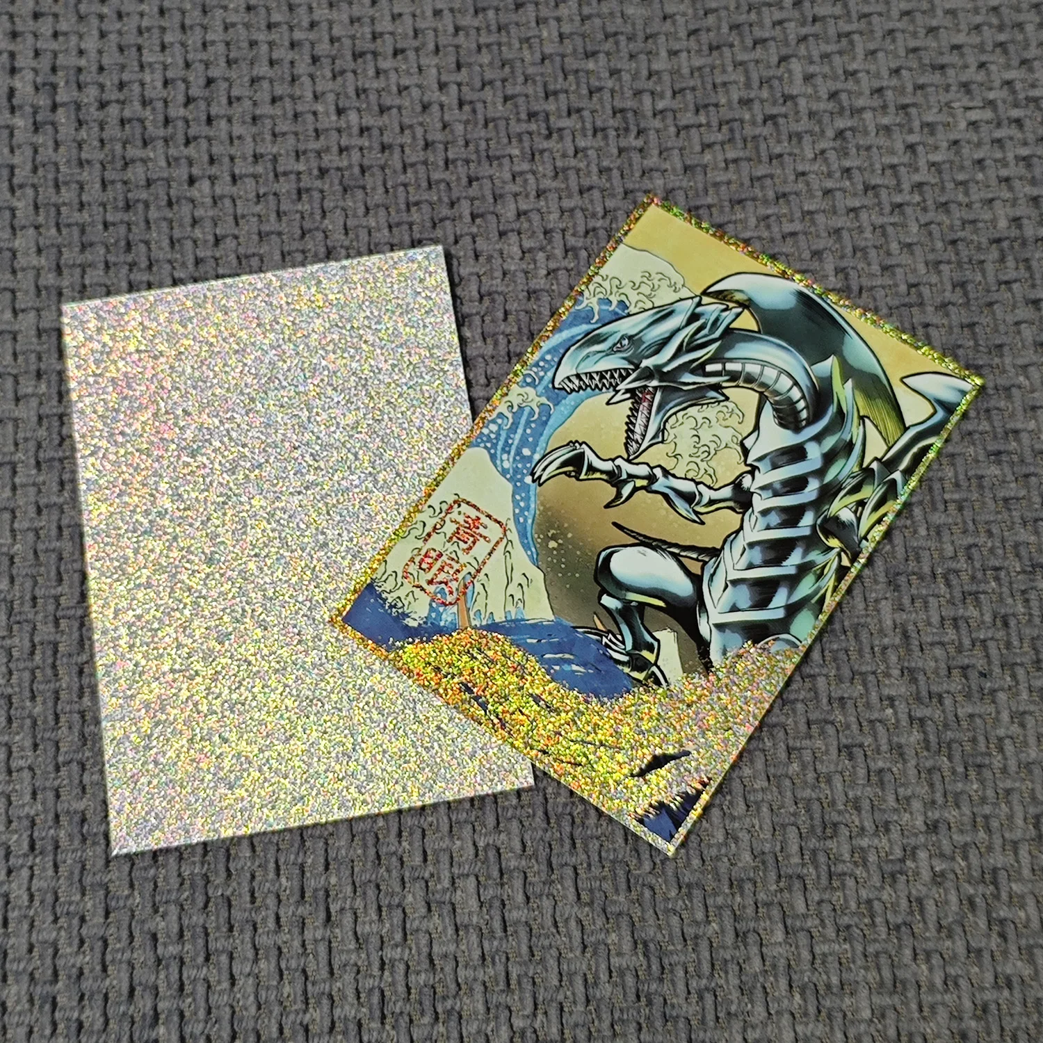 blue eyes white dragon card sleeves ArtDuel Yugioh - Imported from Japan Small size for Yu Dragon Shield Matte Sleeve -