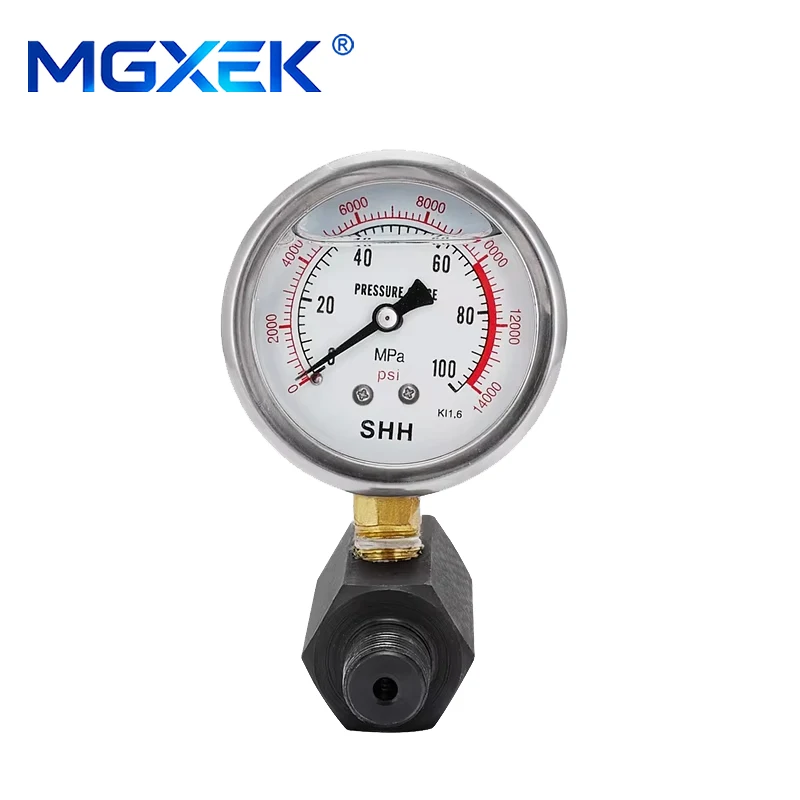 CP-700/CP-180용 MGXEK 충격 방지 압력 게이지 70MPA