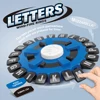 New Spanish Family Game Intelligence Letter Crazy Wheel Tapple Family Parent-child Interactive Desktop Creative Coordination 1