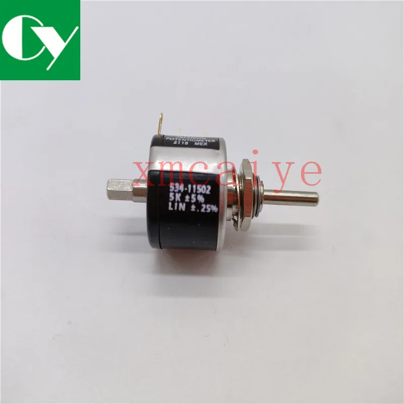 

1 Piece PD2310 Roland 700 Double Head 5K10 Circle 534-11502 Potentiometer Offset Printing Machine Spare Parts