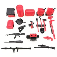 MN99S D91 Mn Remote Control Car Mood Accessories D90 Pickup Truck Riding Fj45 Chicken Eating Mood Diy Parts 1