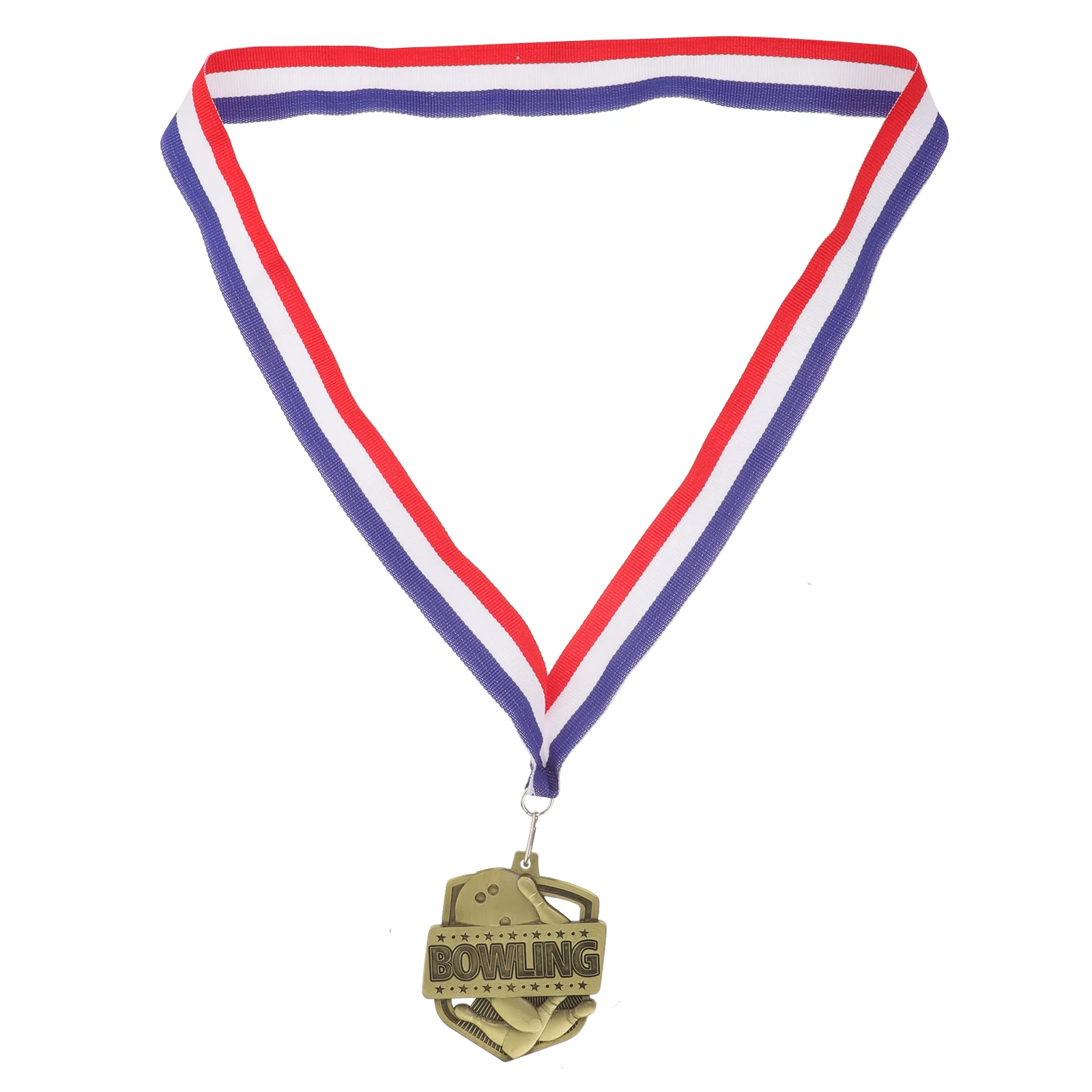 Bowling Competition Award Medal Hanging Sports Meeting Award Round Medal Gold Winners Medals Game Sports Prize Awards