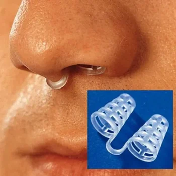 r 2Pcs Anti-Snoring Nose Clip: 1