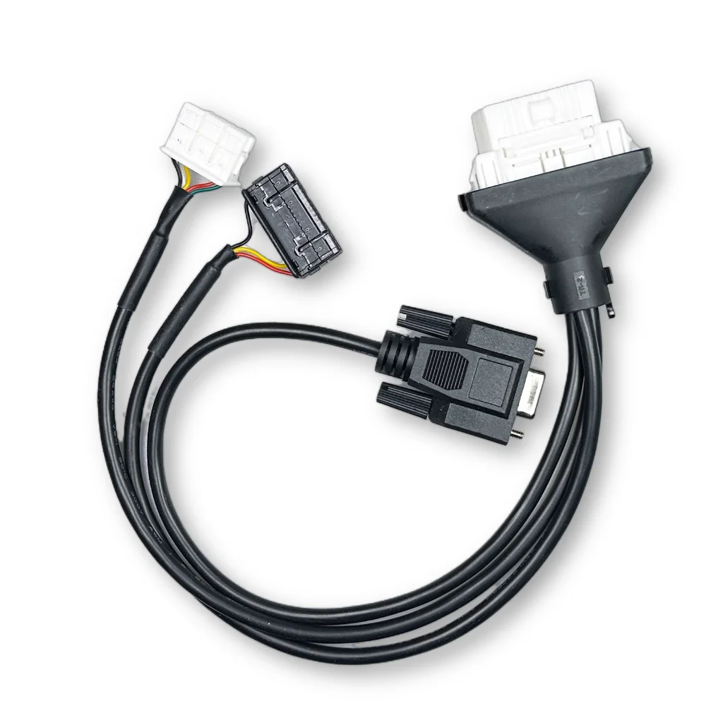 Voor Toyota 4a 8a Externe Programmering Werk Voor X300 Autel Gbox Dp Pad2 4a + 8a 2in1 Kabel Direct Programmeren Obd2 Kabel