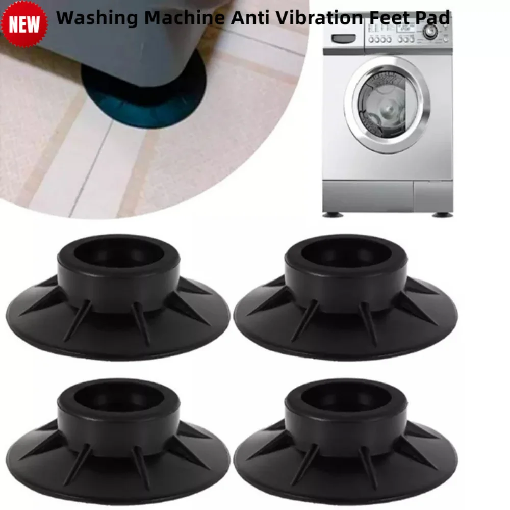 

Washing Machine Anti Vibration Feet Pad Round Slipstop Non-Slip Fixed Base Refrigerator Support Damper Stand Furniture Protector