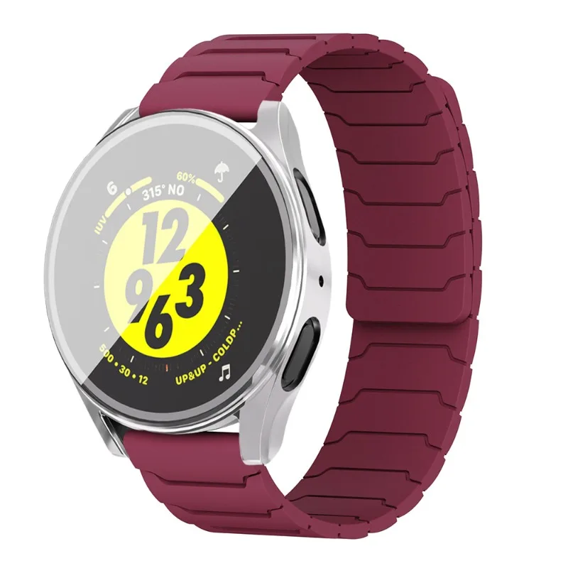 Magnetic Loop Silicone Strap with TPU Protective Case