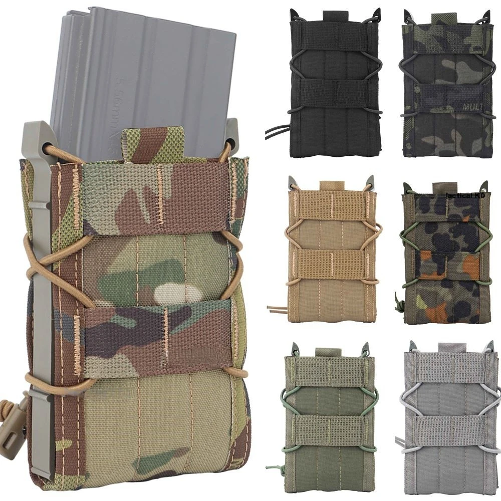 Tactical 5.56 Magazine Pouch Holster, AK, AR, M4, AR15, Rifle, Pistola