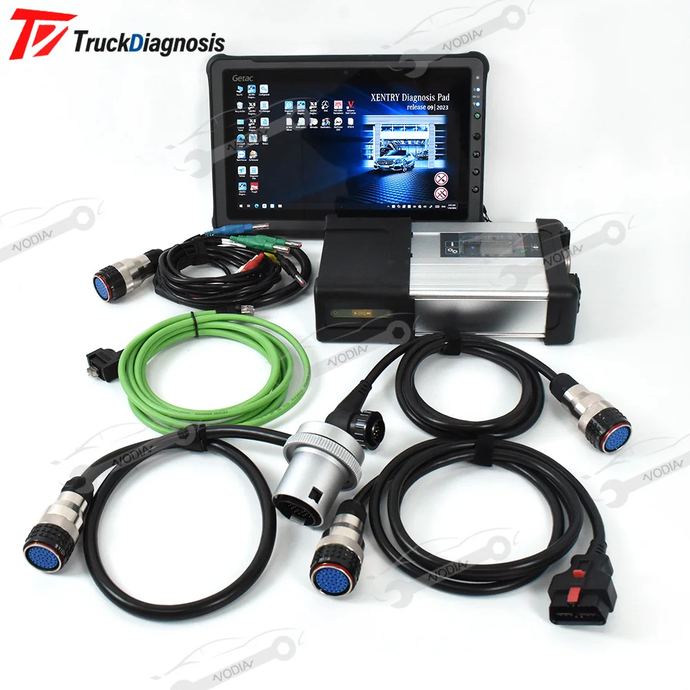 

2024 для MB Star C5 SD Подключение мультиплексор c5 obd2 сканер с F110Tablet star программное обеспечение SSD для sd диагностический инструмент