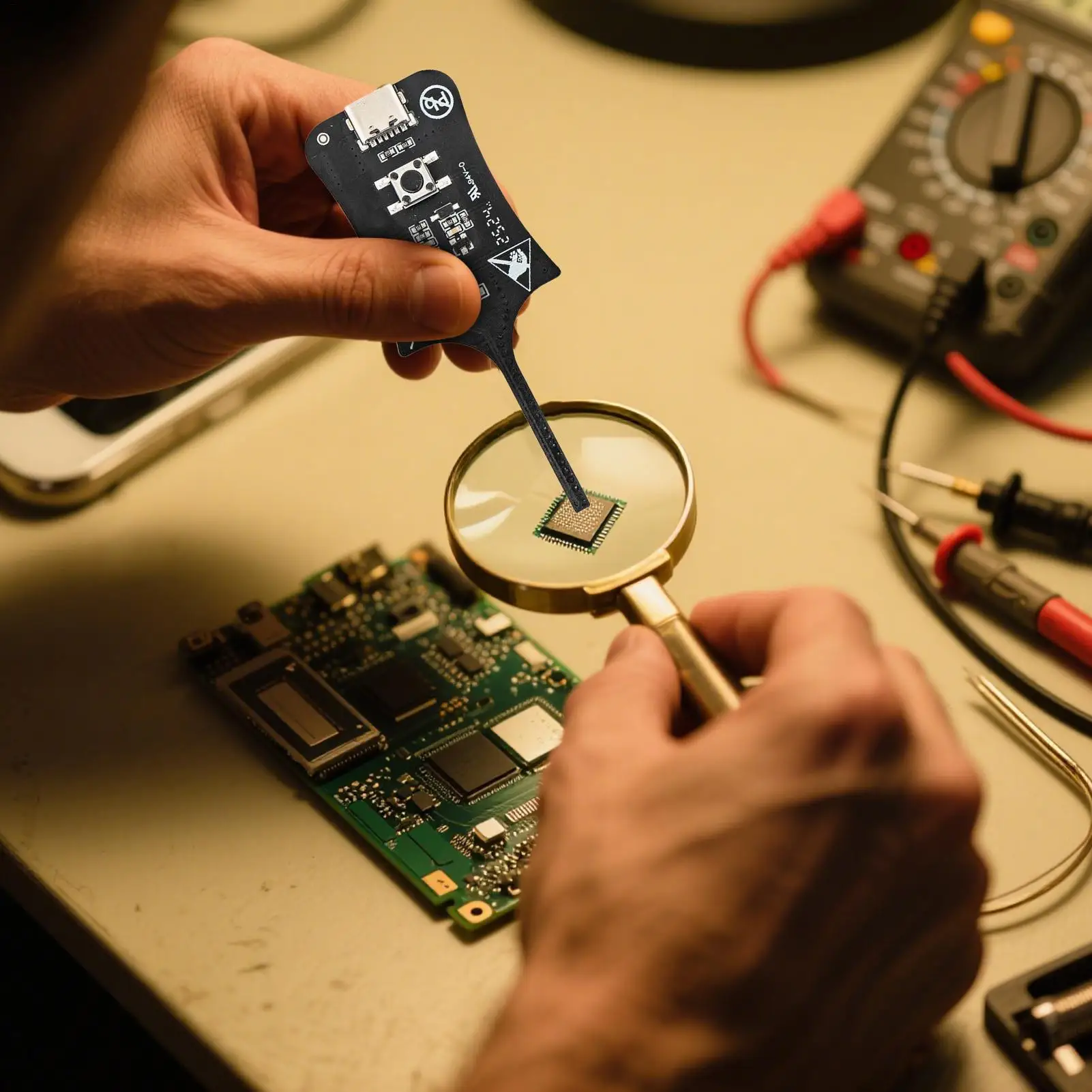 Tester per Induttori di Circuiti Stampati, Strumento di Rilevamento Preciso per Componenti di Telefoni Cellulari - immagine 5