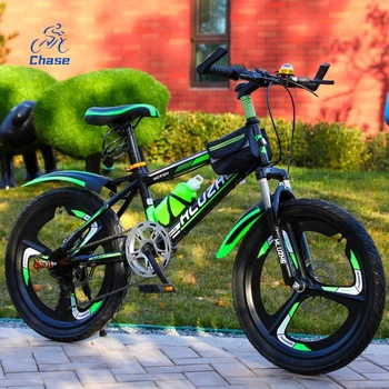 Chase-bicicleta para niños de 8 a 10 a 16 años, bicicleta grande para niños, escuela primaria, bicicleta de montaña de velocidad Variable de 24 pulgadas