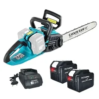 42V Max 16'' Brushless Cordless Chainsaw Electeic Saw Garden Woodworking Cutter Handheld Power Tools For Makita 18V Battery 1