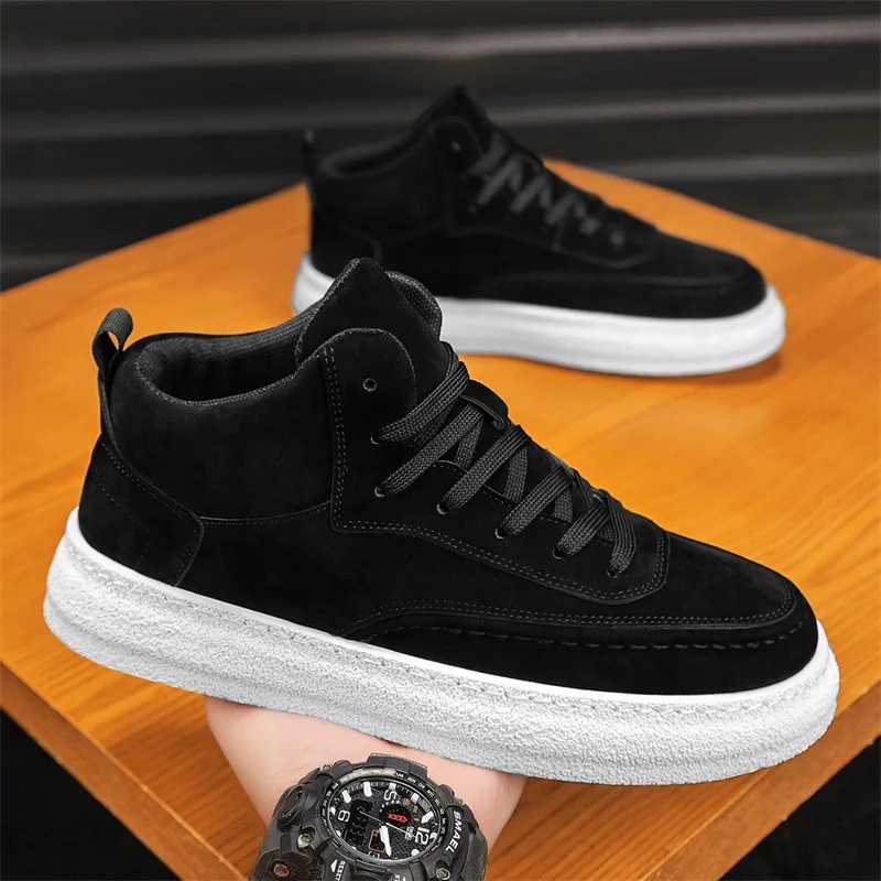 Men's Sneakers Fashion Outdoor Casual Sport Running Shoe Non Slip Platform Shoes for Men Lace Up Trainer Shoes Zapatillas Hombre 4
