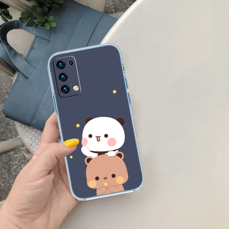 Transparent Protective Phone Case with BUBU DUDU Design